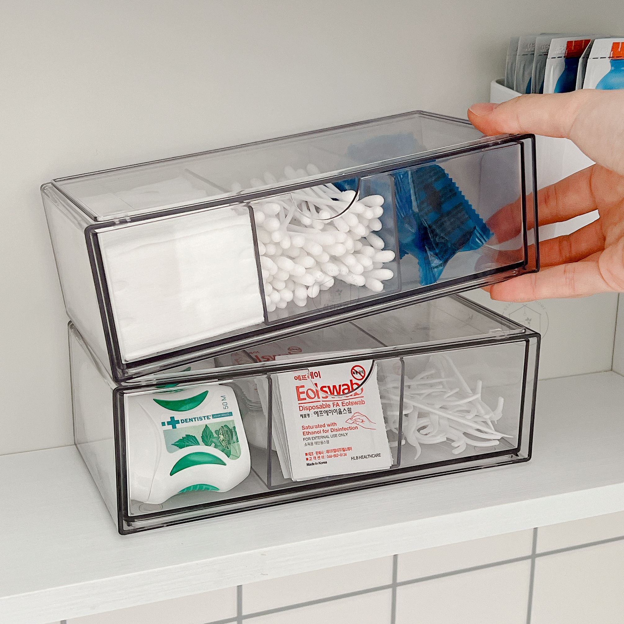 화장실 욕실 정리함 수납장 수납함 미니서랍함 1칸