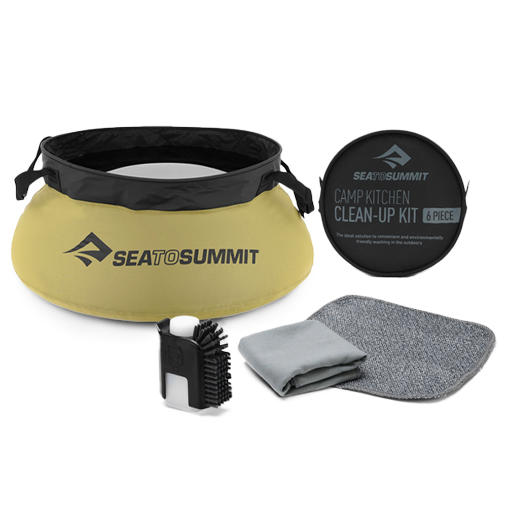 씨투써밋 캠프 키친 클린 업 키트 SET 캠핑 설거지 용품 휴대용 백패킹 경량
