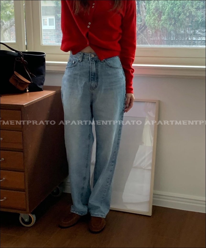 [stunning] 스터닝 빈티지 연청 데님 팬츠 일자 청바지 (1color) 상세 이미지 26