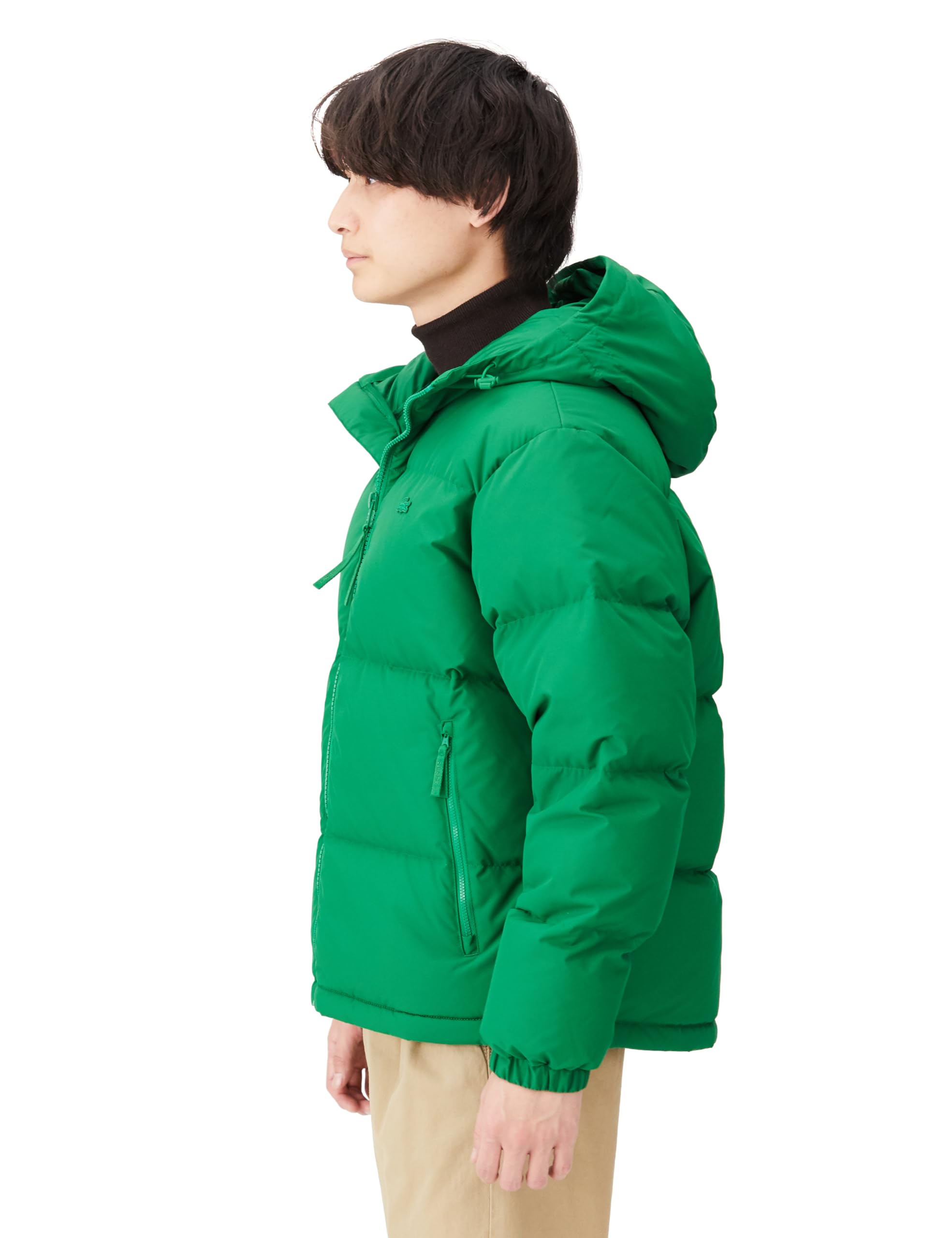 라코스테 LACOSTE 남성 패딩 다운 백 스티치 점퍼 3컬러 - 상세 이미지 5