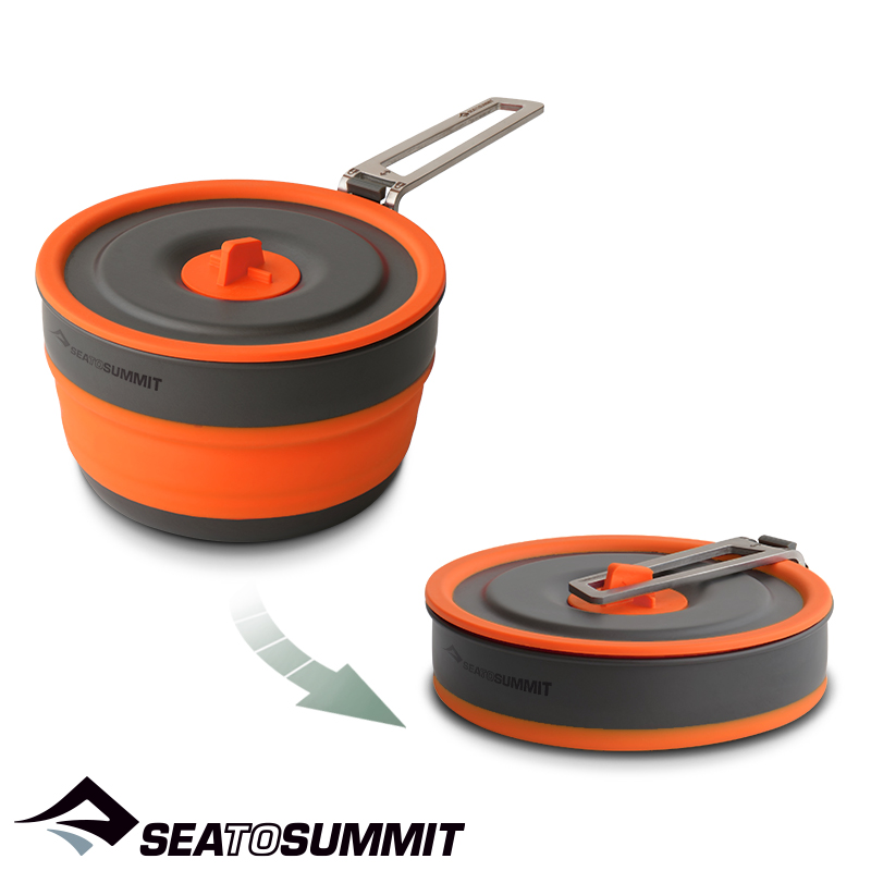 씨투써밋 프론티어 팟 1리터 캠핑 백패킹 접이식 냄비 코펠