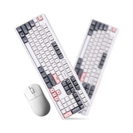 몬스타 가츠 X108 SE 키보드 마우스 세트 (피치요거트)