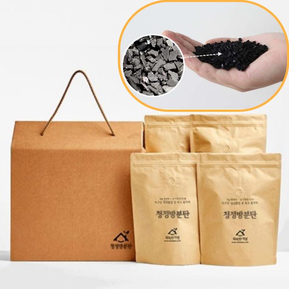 청정방분탄 2kg 새집증후군방분탄 베이크아웃방분탄 옷 장