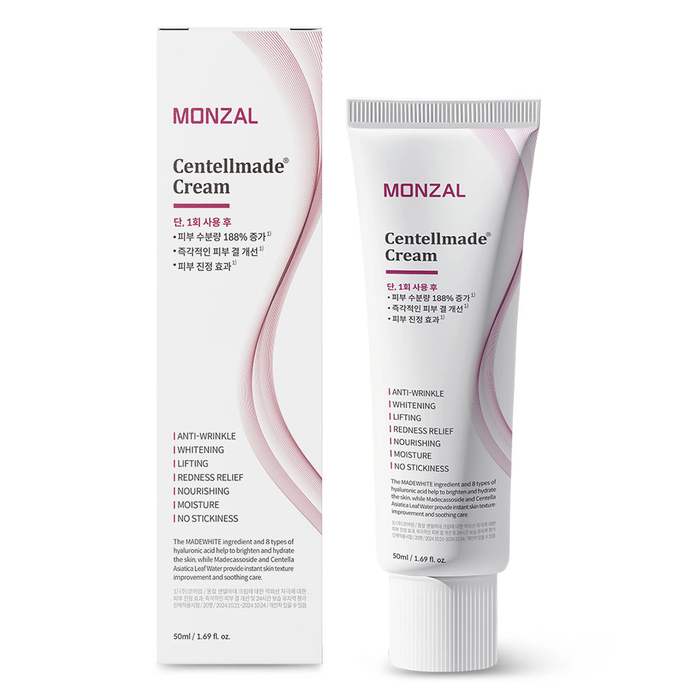 몽잘 센텔마데 크림 병풀 시카 재생 진정 50ml, 2개 이미지 2