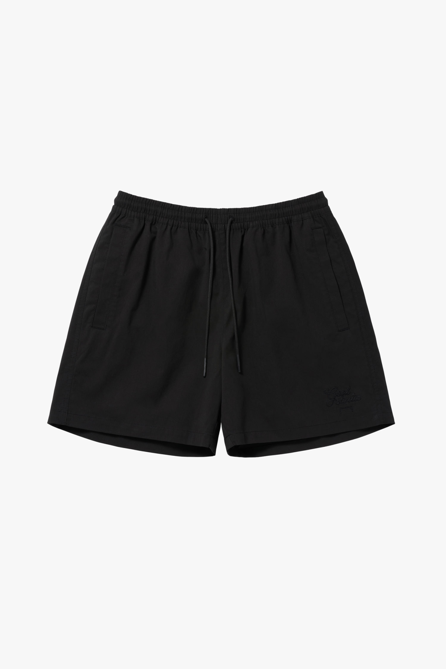 SCRIPT CHINO SHORTS-BLACK - 상세 이미지 2