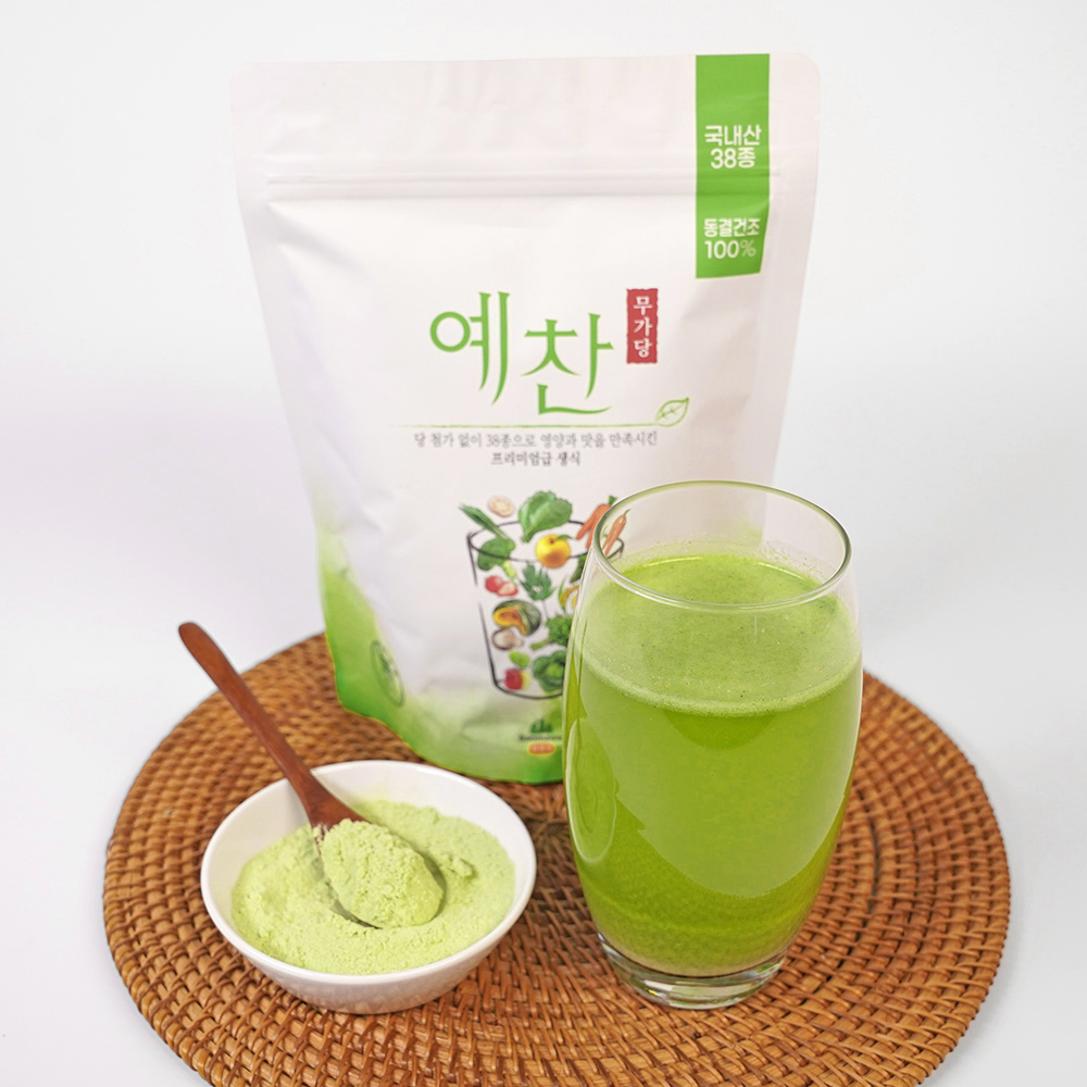 산마을 동결건조 무가당예찬 생식 곡물가루 아침대용식 300g 대용량 - 상세 이미지 5