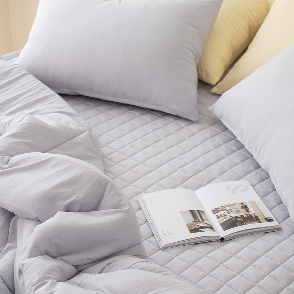 마이크로워싱 털안붙는 알러지케어 구름 옥수수솜 가을 겨울 차렵 이불 SS