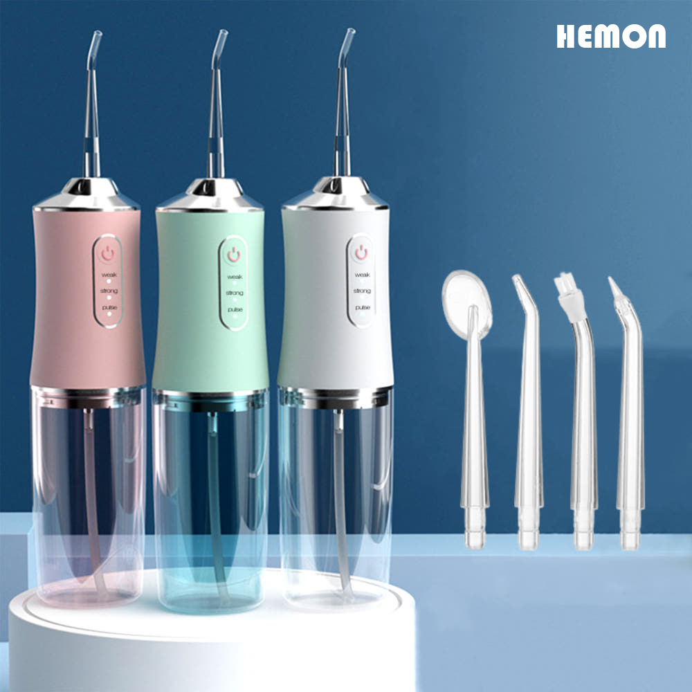 헤몬 클린스톰 구강세정기 물치실 치아 치간 세정기 휴대용 물칫솔 물양치