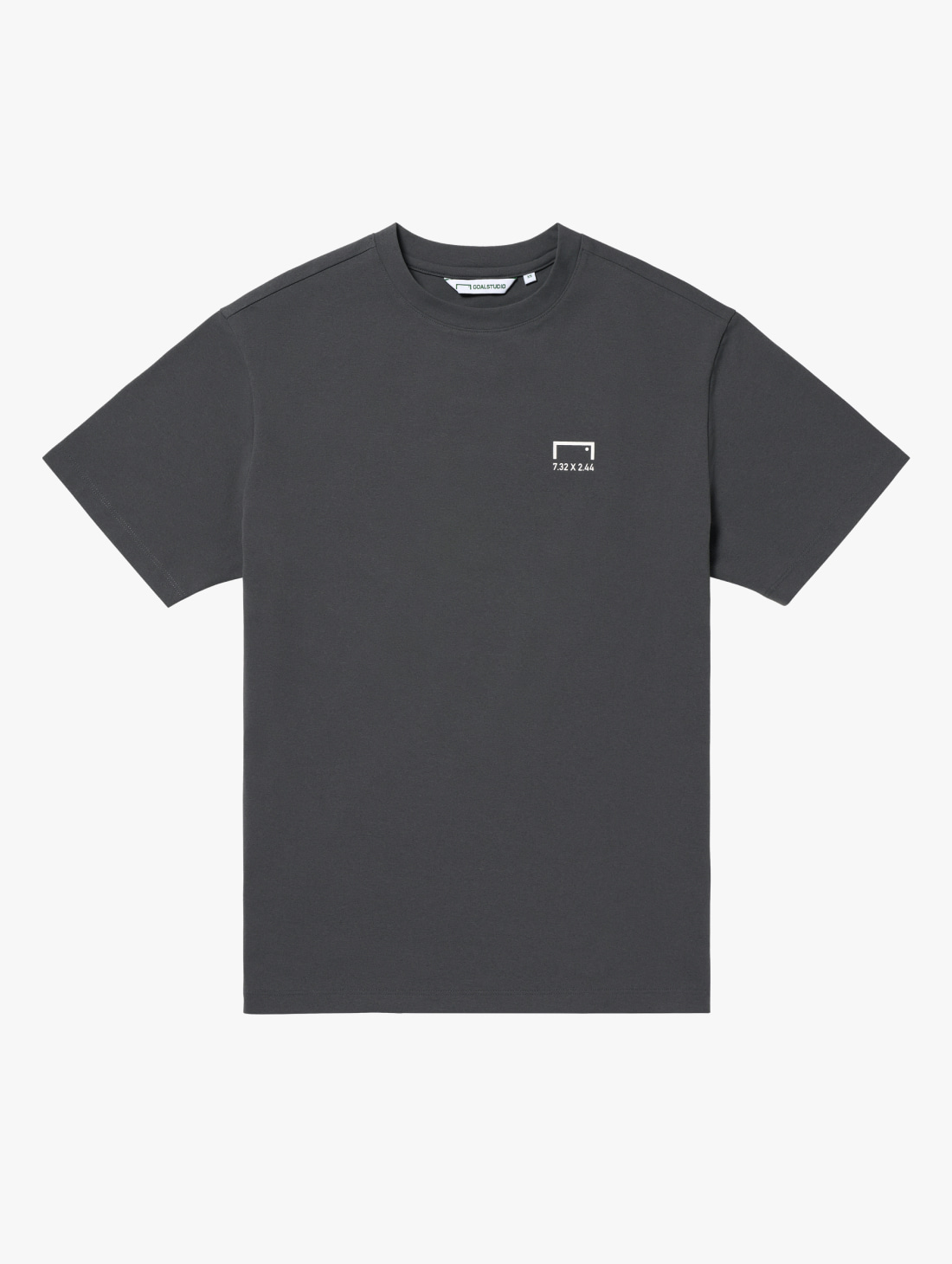 AIR DRY GRAFFITI LOGO TEE-CHARCOAL - 상품 이미지