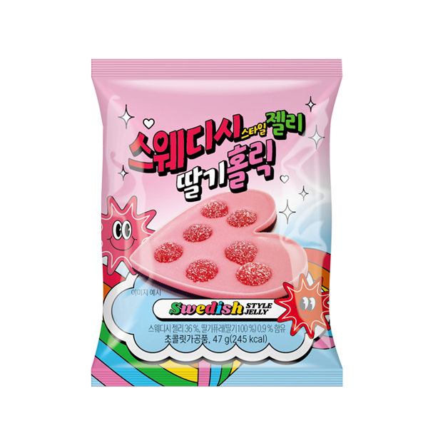 델토리 스웨디시 스타일 젤리 딸기홀릭 47g : 티앤엠컴퍼니