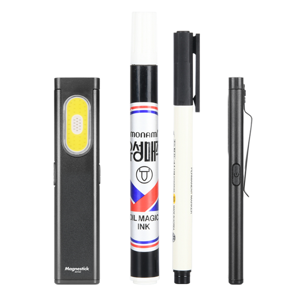 몬스터라이트 마그네스틱 충전식 LED 미니 손전등 랜턴 캠핑 작업등 등산 낚시 조명 경량