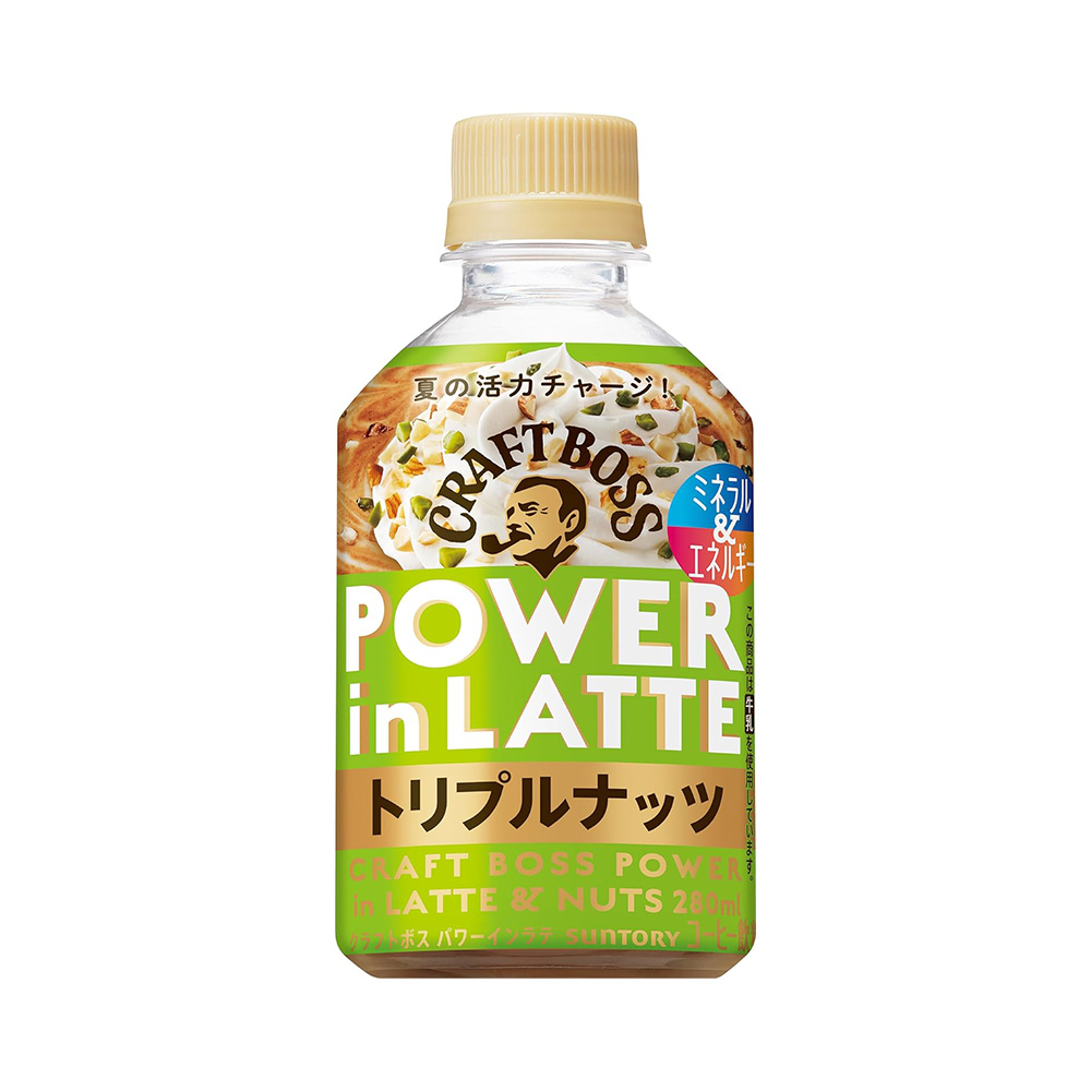 산토리 클래식보스 파워 인 라떼 트리플넛츠 280ml 24개입
