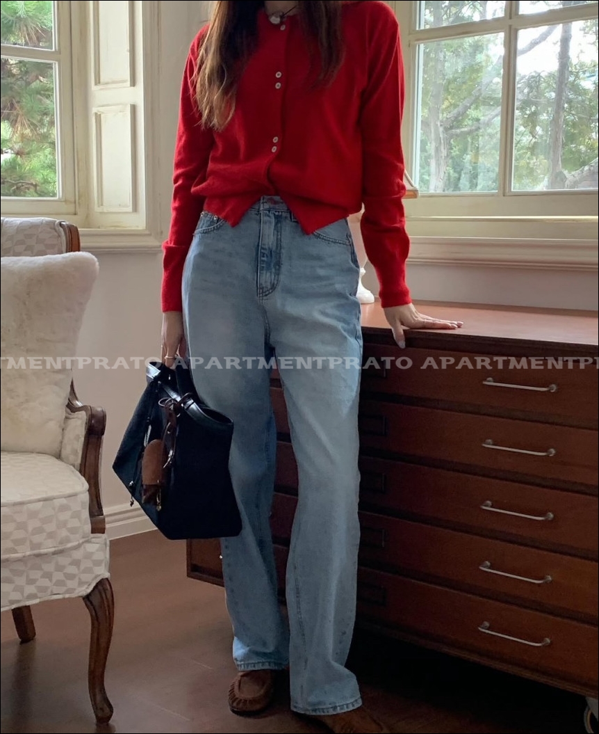 [stunning] 스터닝 빈티지 연청 데님 팬츠 일자 청바지 (1color) 상세 이미지 19