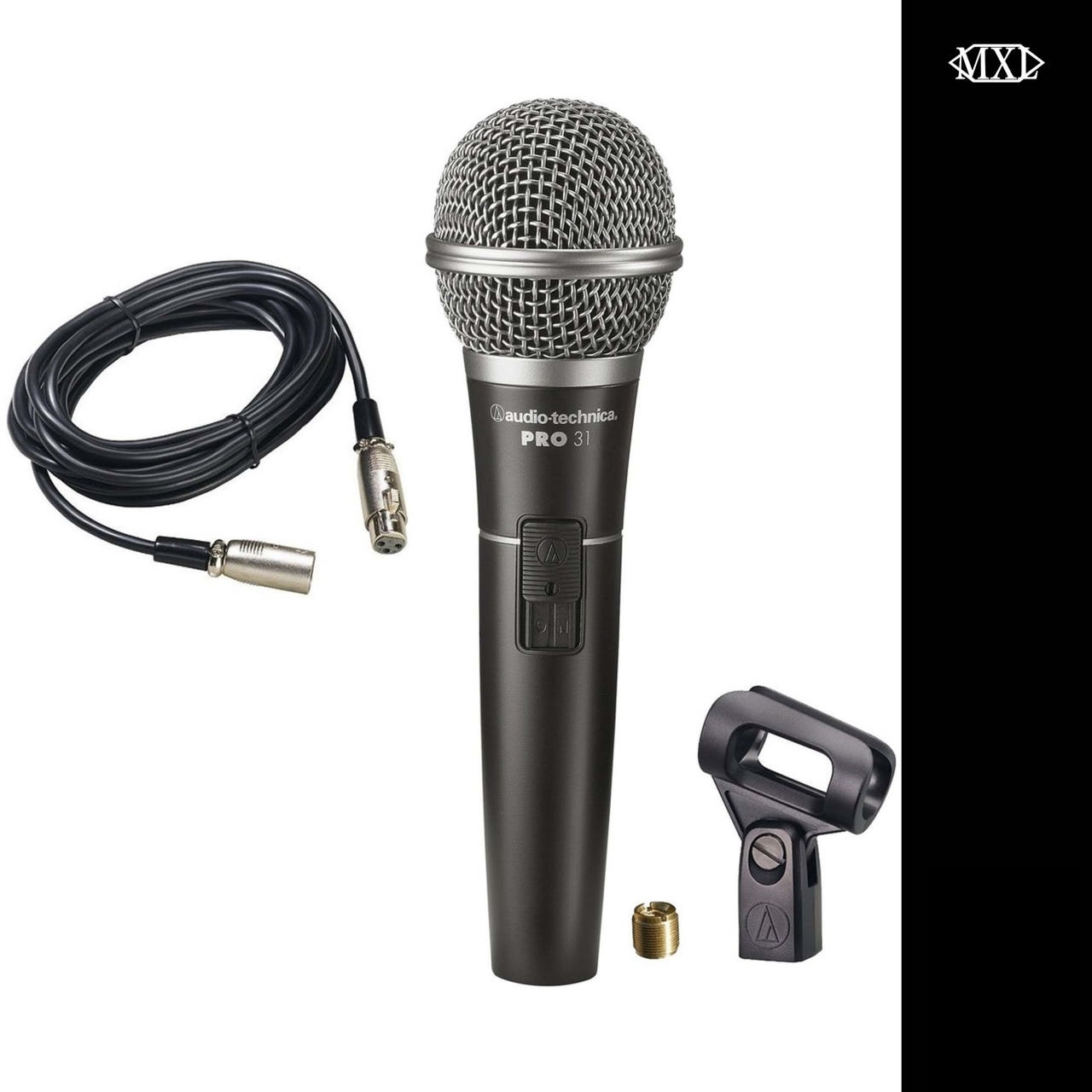 오디오테크니카 PRO31 다이나믹 마이크 강의 공연용 유선 핸드마이크