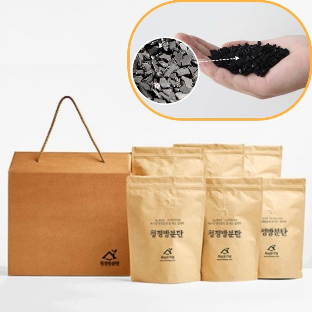 청정방분탄 3kg 새집증후군방분탄 베이크아웃방분탄 페인트 냄새