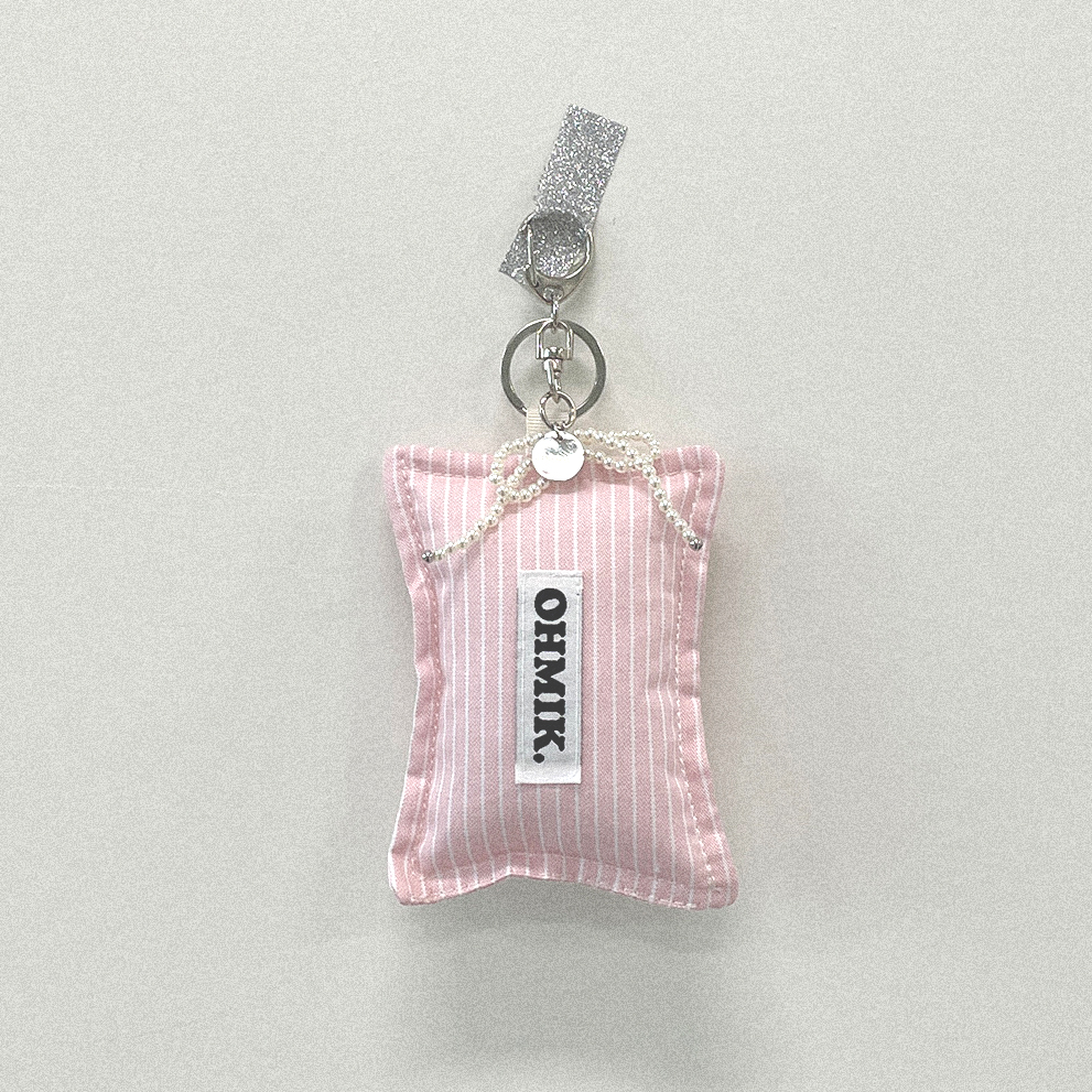 오미크 미니 필로우 키링 pillow keyring - 말리부핑크 - 상세 이미지 2