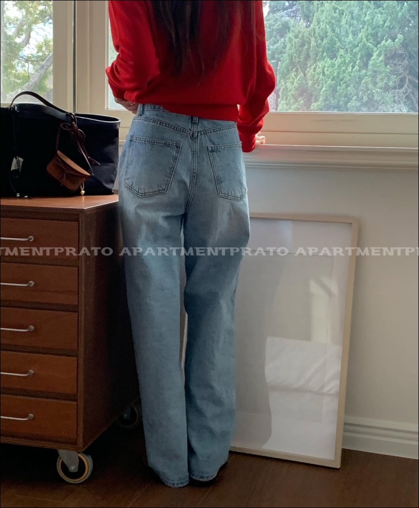 [stunning] 스터닝 빈티지 연청 데님 팬츠 일자 청바지 (1color) 상세 이미지 24