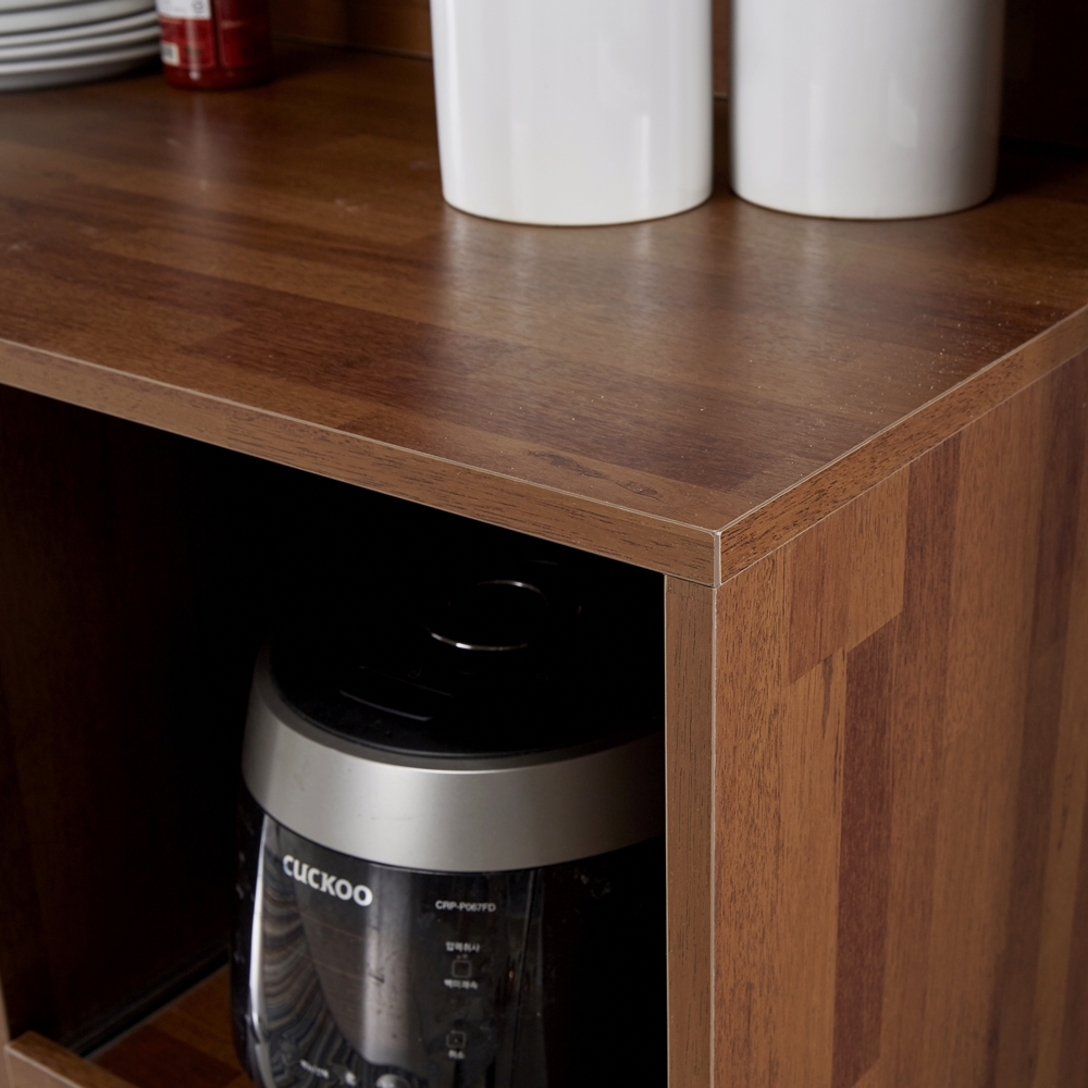 몬드 광파오븐장 렌지대 수납장 오븐장 밥솥장 에어프라이어선반 1000x550x835mm, 2단, 화이트