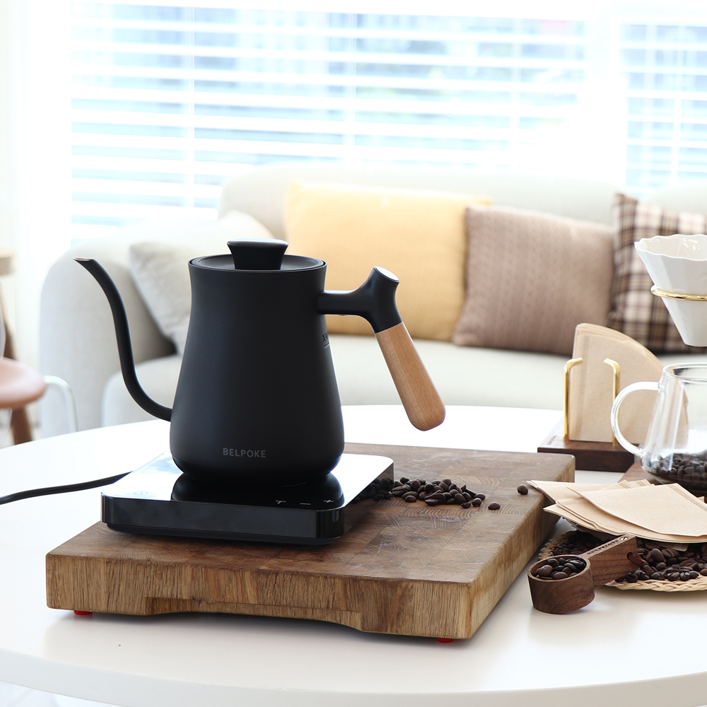 벨포크 전기 드립 커피포트 미니 전기포트