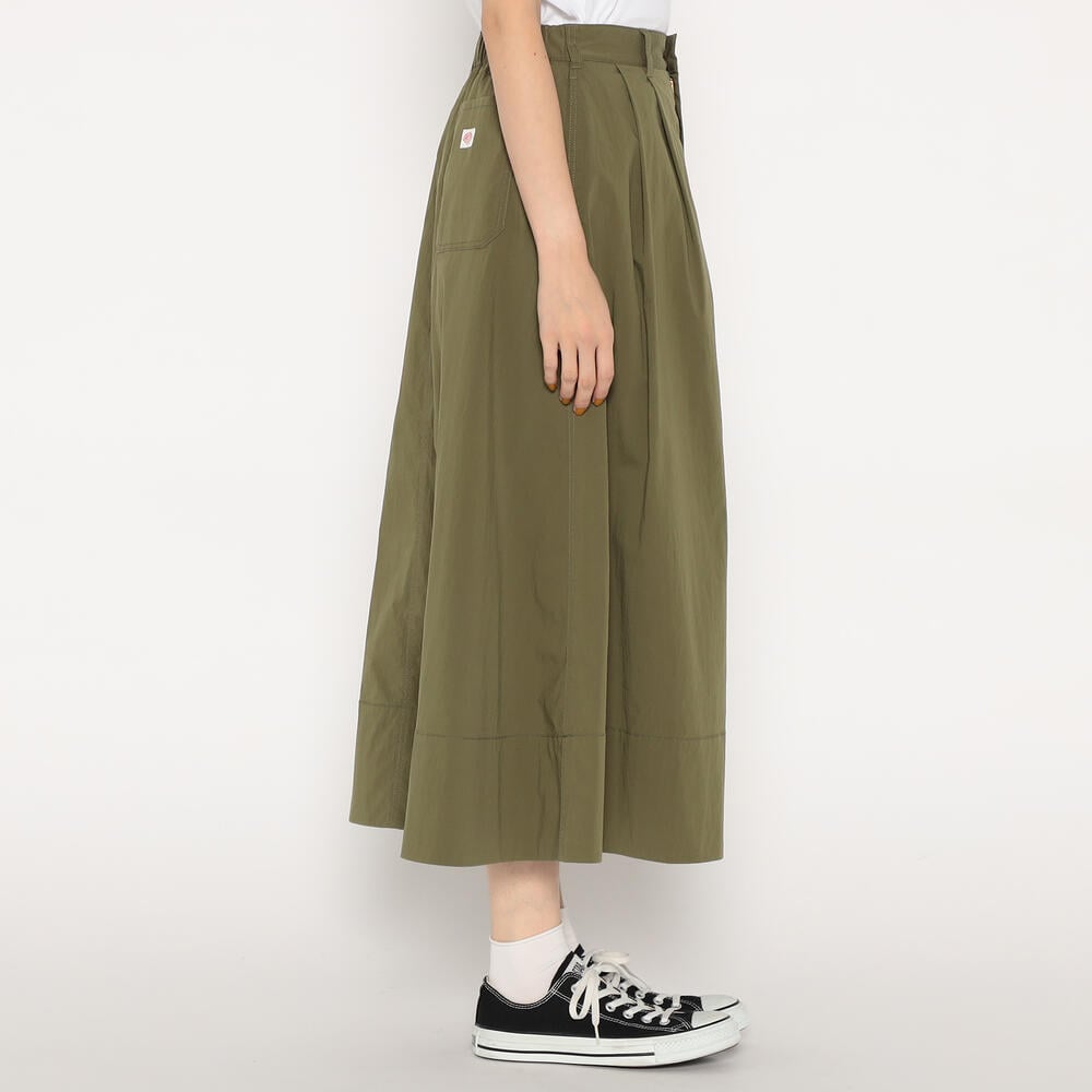 단톤 스커트 C/N TYPEWRITER 2TUCK SKIRT 25SS DNB251L202-0005 여성 캐쥬얼 레이어드 스커트 이미지 8