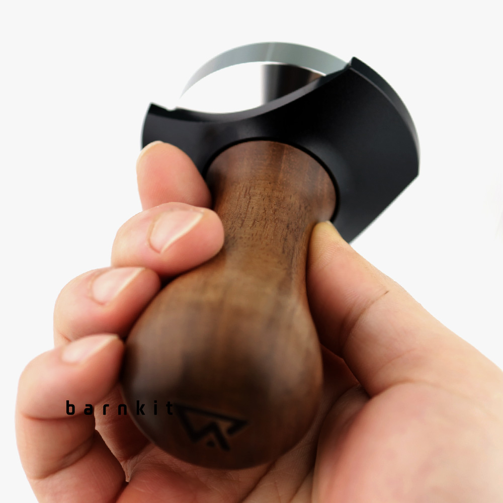 커피탬퍼 반킷 58.4mm 레벨링 툴 높이조절 하이브리드 어저스터 우드템퍼 - 상세 이미지 5
