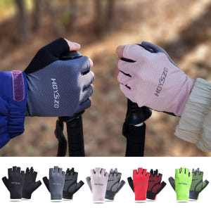 등산장갑 아웃도어 등산용 여름 스포츠 메쉬 장갑 반장갑 여성 여자 4계절 운동러 솔직 후기 | 실사용 리뷰 - 상품 이미지 2