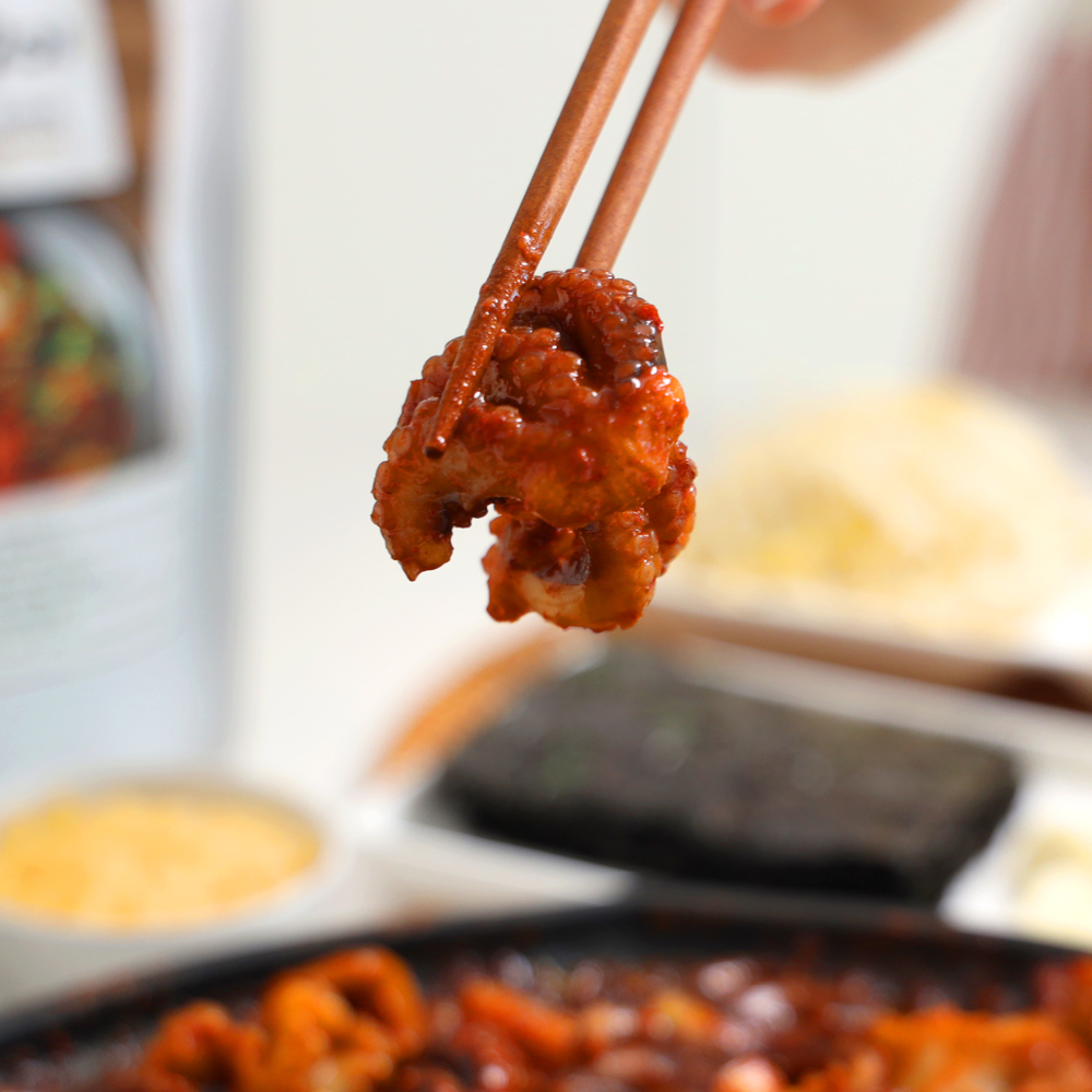 매운 쭈꾸미볶음 양념쭈꾸미 냉동 밀키트 500g - 상세 이미지 4