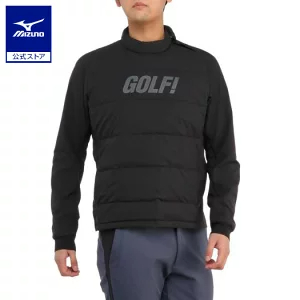 미즈노 MIZUNO 브레스서모텍 라이닝 풀오버 남성 골프 방한 경량 패딩 - 메인 이미지