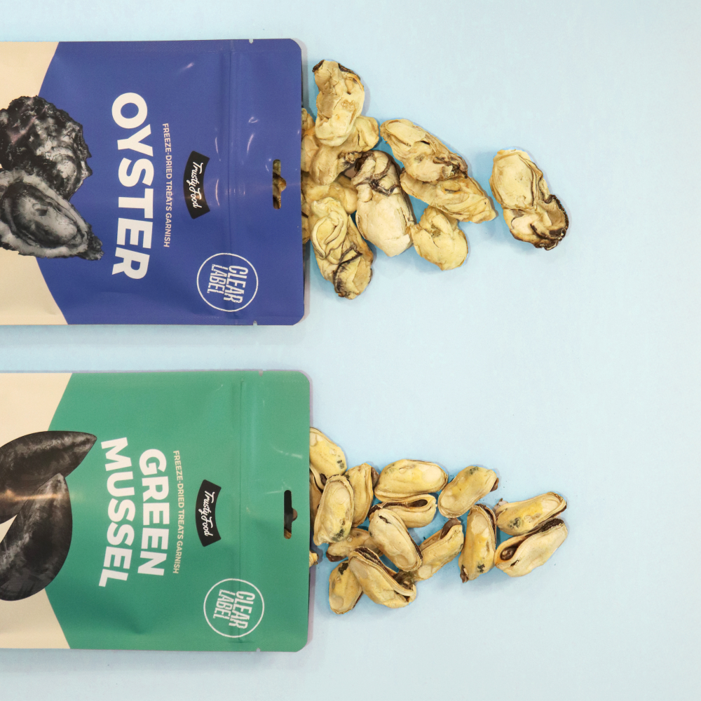 트러스티푸드 동결건조 해산물간식 초록입홍합 50g 강아지 관절 슬개골 저알러지 저지방