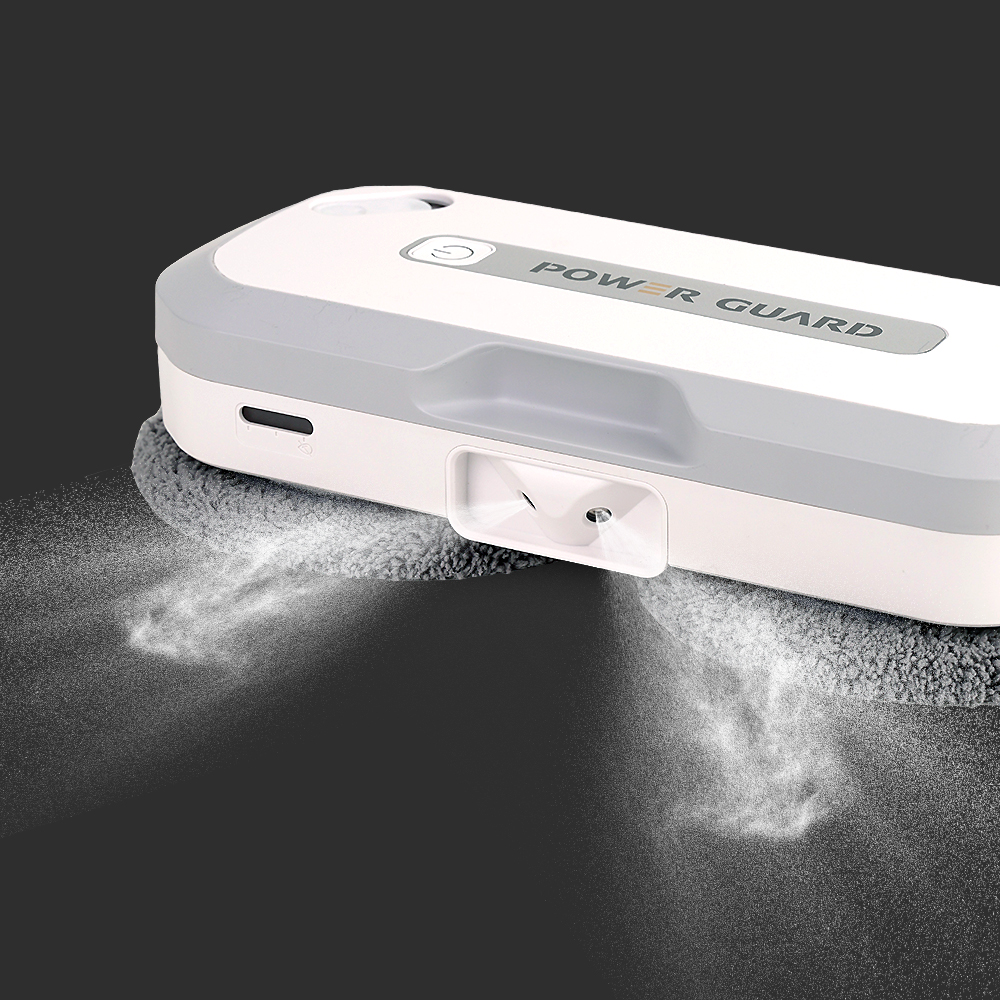 (새해감사세일)파워가드 창문 로봇 청소기 윈클봇 울트라 PWB-U570 창문청소기 AI진공모터 4방향물