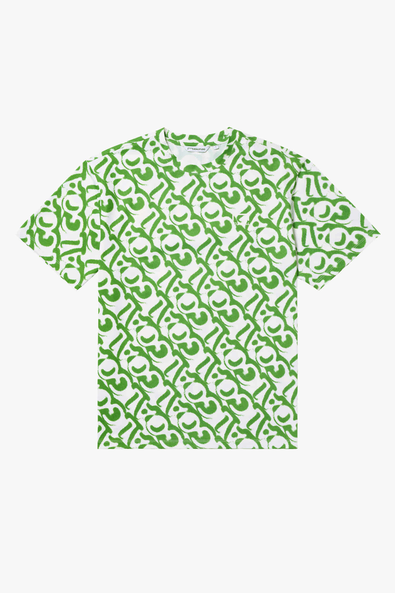AIR DRY GRAFFITI LOGO TEE-GREEN - 상세 이미지 2
