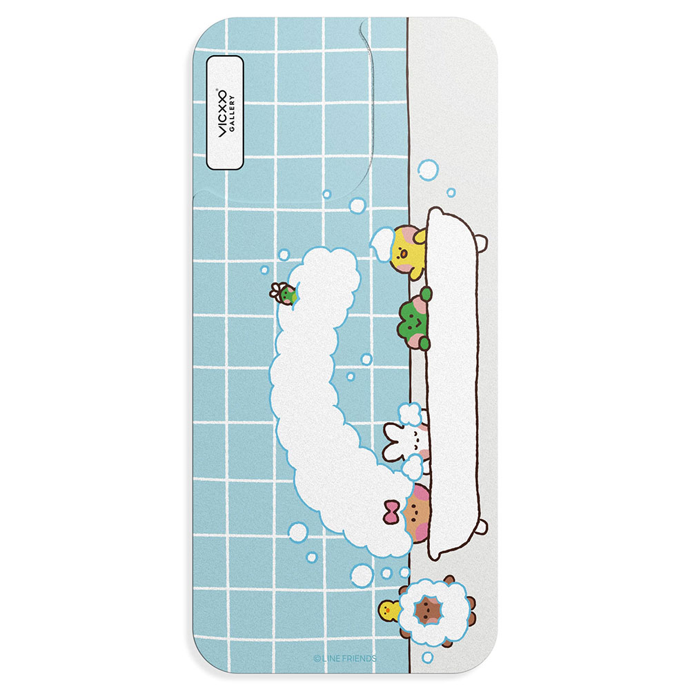 미니니 일상의미니니버블버블 띠부띠부스킨 갤럭시/아이폰 케이스 부착용스킨 VC322