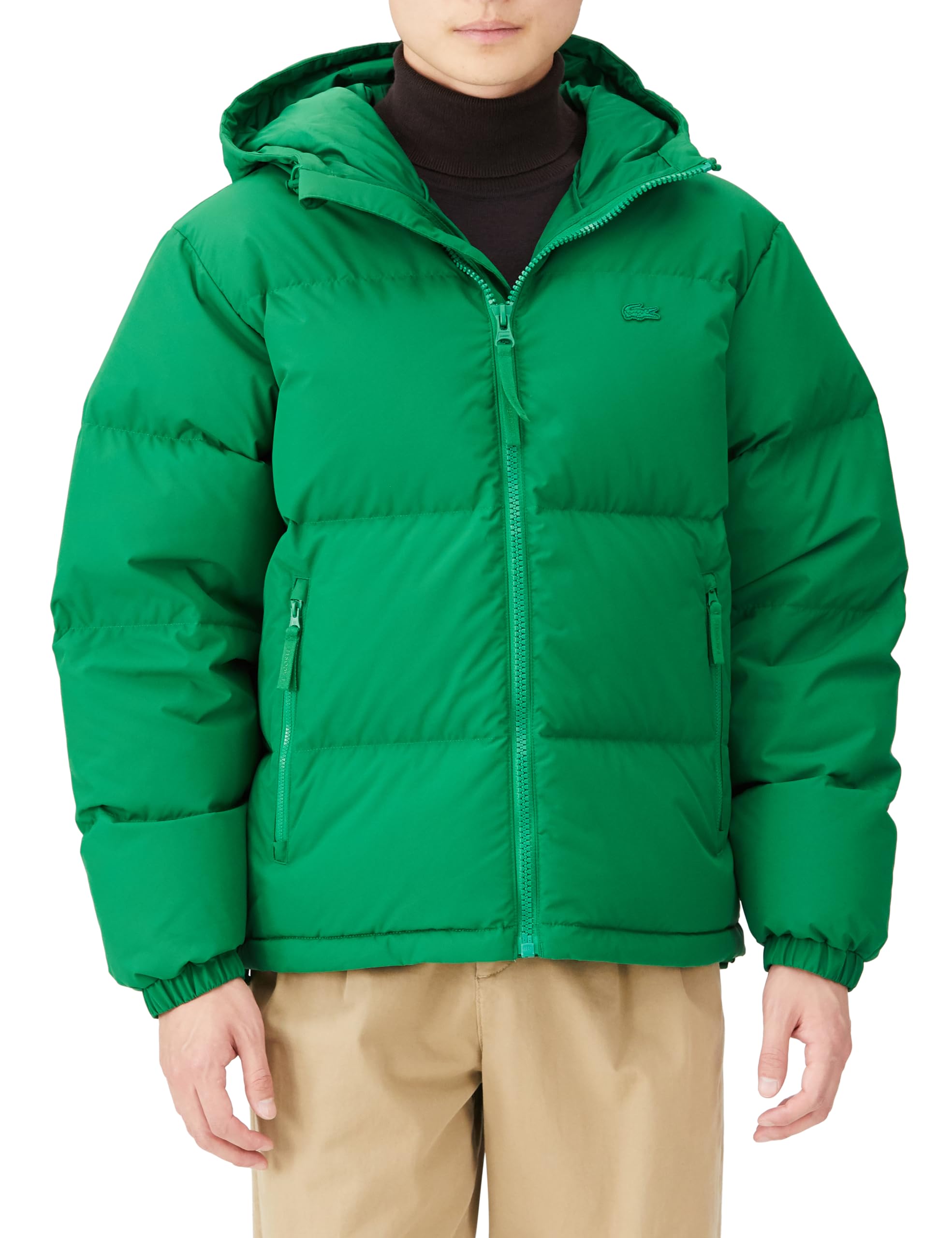 라코스테 LACOSTE 남성 패딩 다운 백 스티치 점퍼 3컬러 - 상세 이미지 3