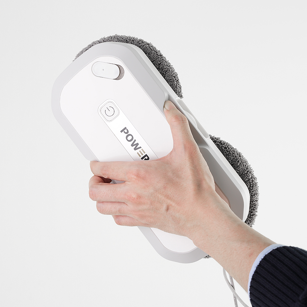 (새해감사세일)파워가드 창문 로봇 청소기 윈클봇 울트라 PWB-U570 창문청소기 AI진공모터 4방향물