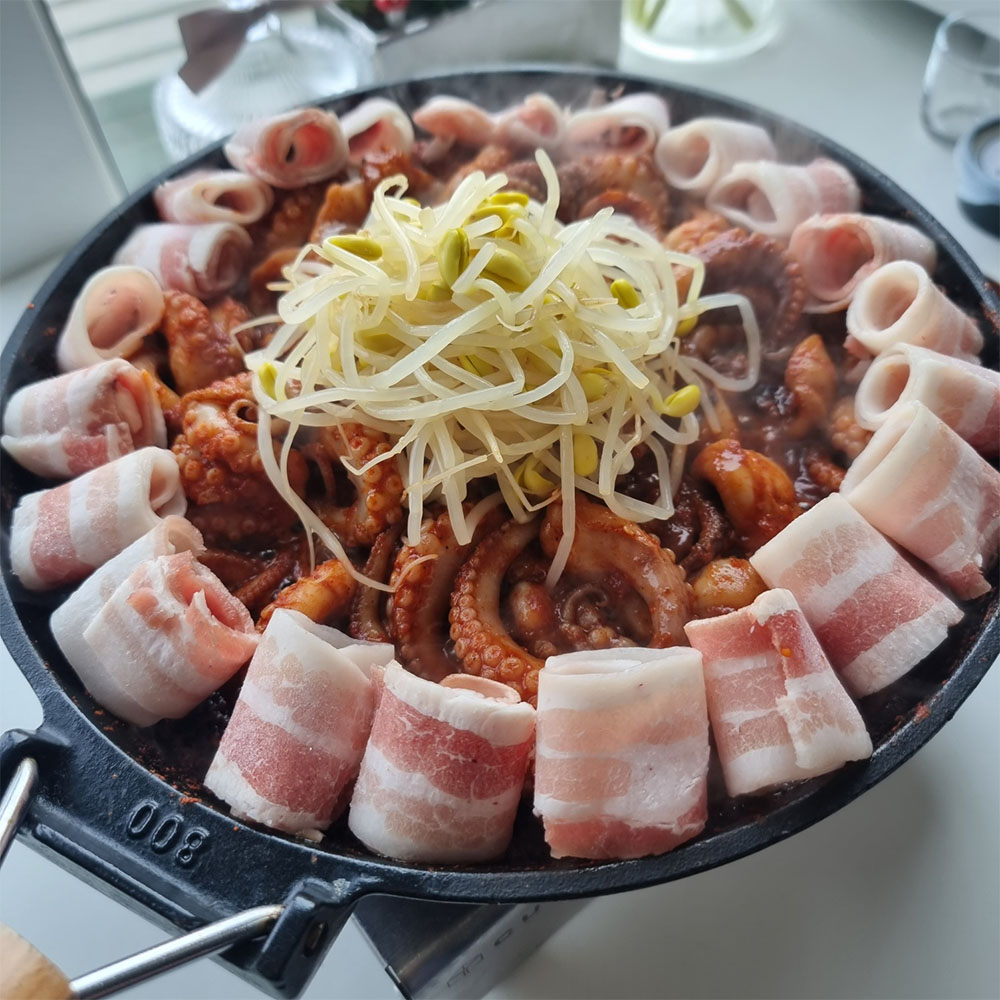 매운 쭈꾸미볶음 양념쭈꾸미 냉동 밀키트 500g 이미지 6