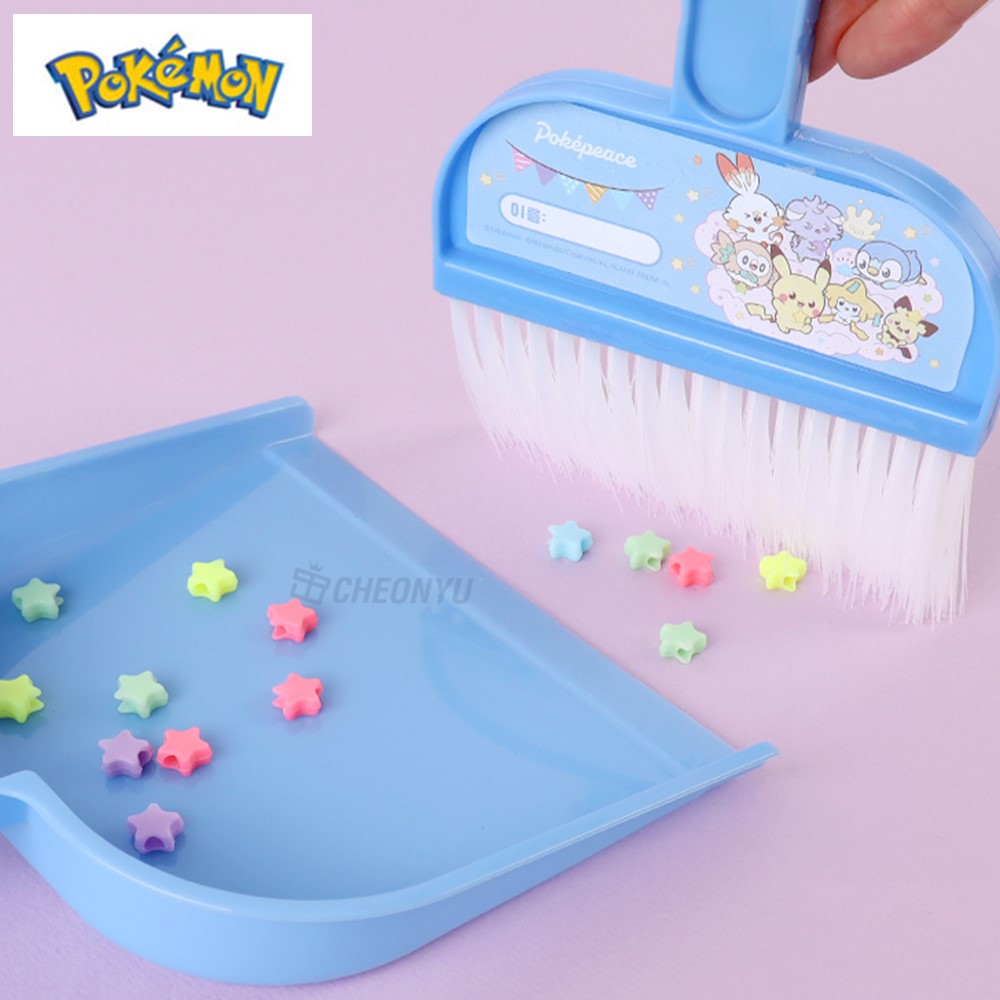 미니 청소도구 빗자루 쓰레받기 세트 포켓몬스터 랜덤