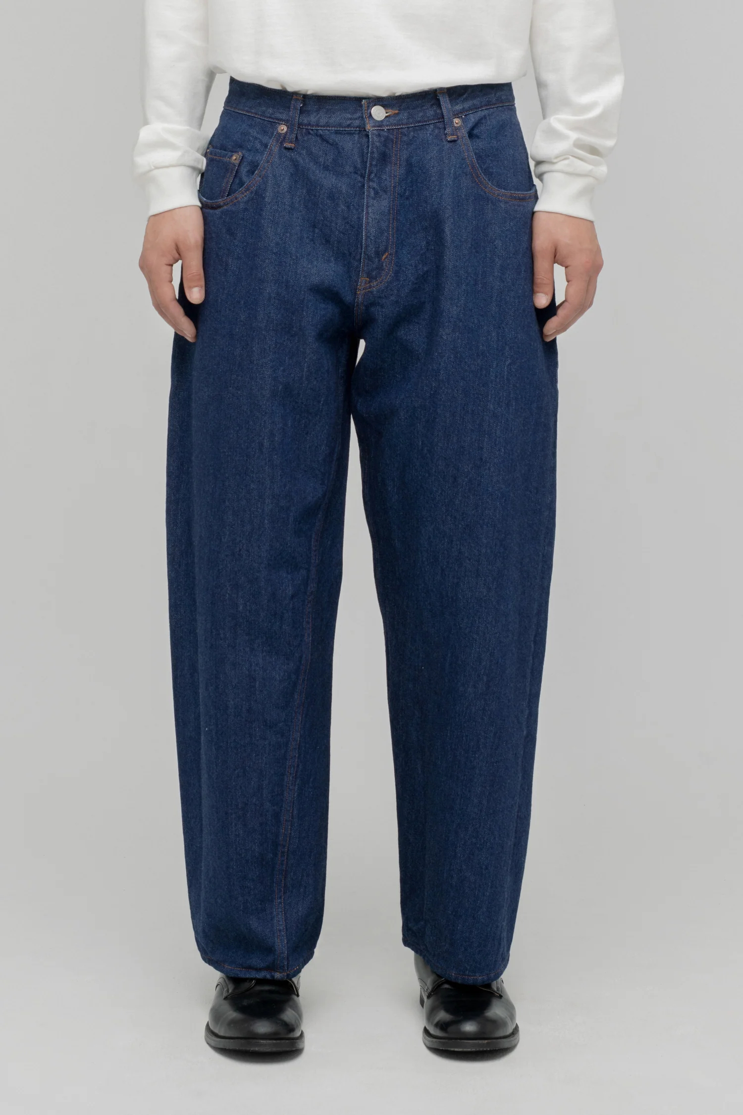 시오타 New Baggy 5 Pocket Pants 뉴 배기 5포켓 데님 팬츠 6컬러 - 상세 이미지 2