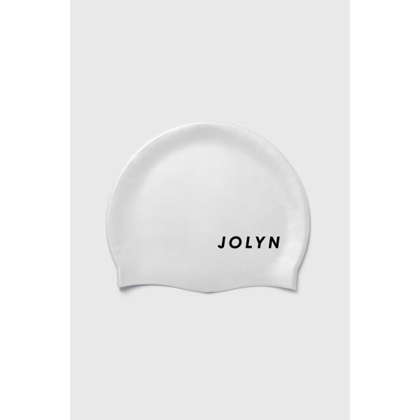 졸린 실리콘 수모 수영모자 화이트 Jolyn Silicone Swim Cap - White - 메인 이미지