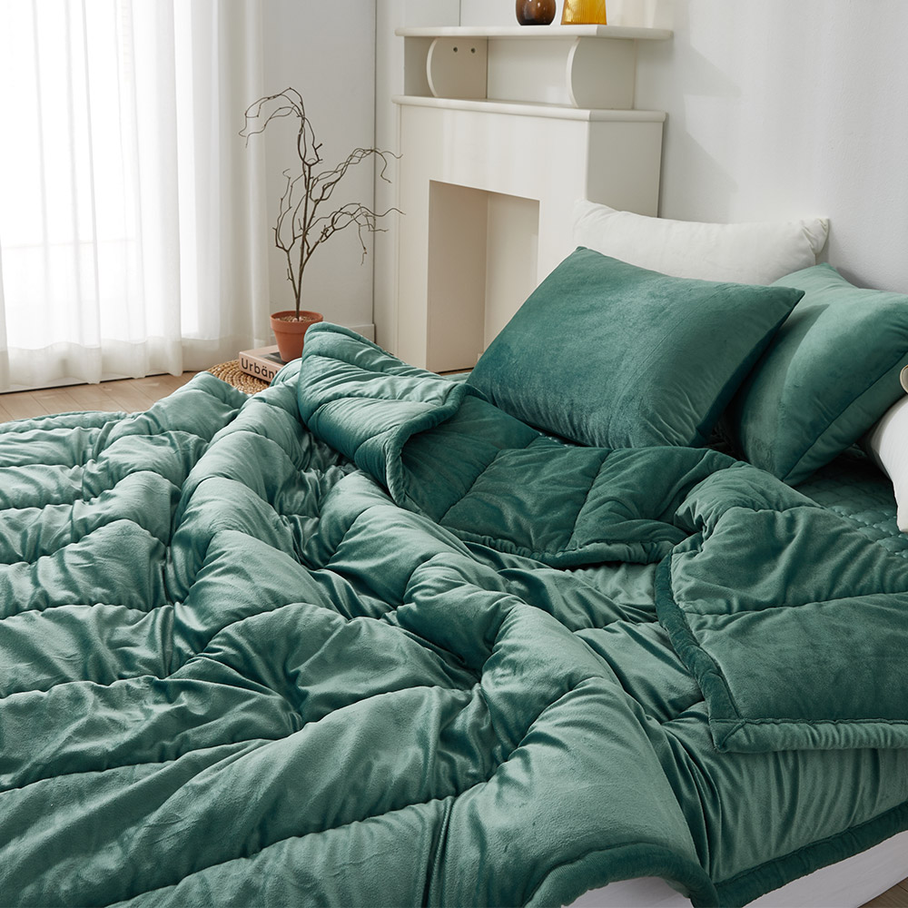 실크 알러지케어 가벼운 봄 가을 포근한 극세사 이브자리 차렵 이불 SS