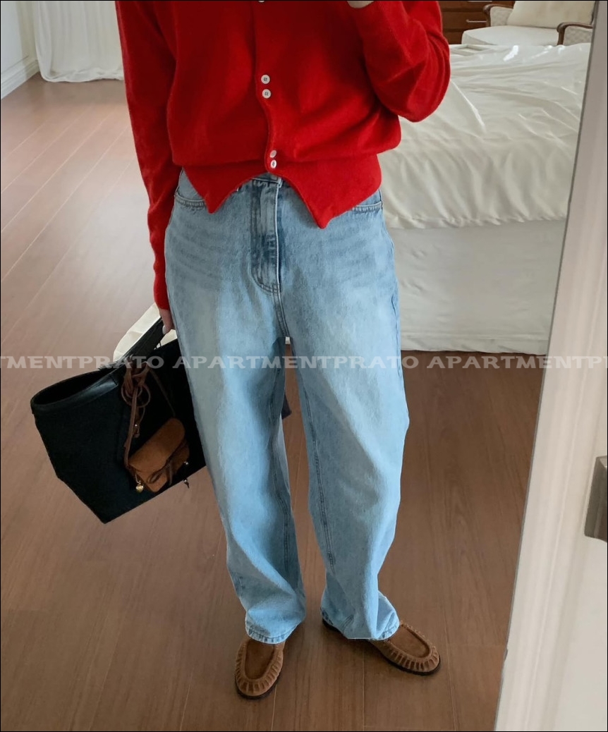 [stunning] 스터닝 빈티지 연청 데님 팬츠 일자 청바지 (1color) 상세 이미지 25