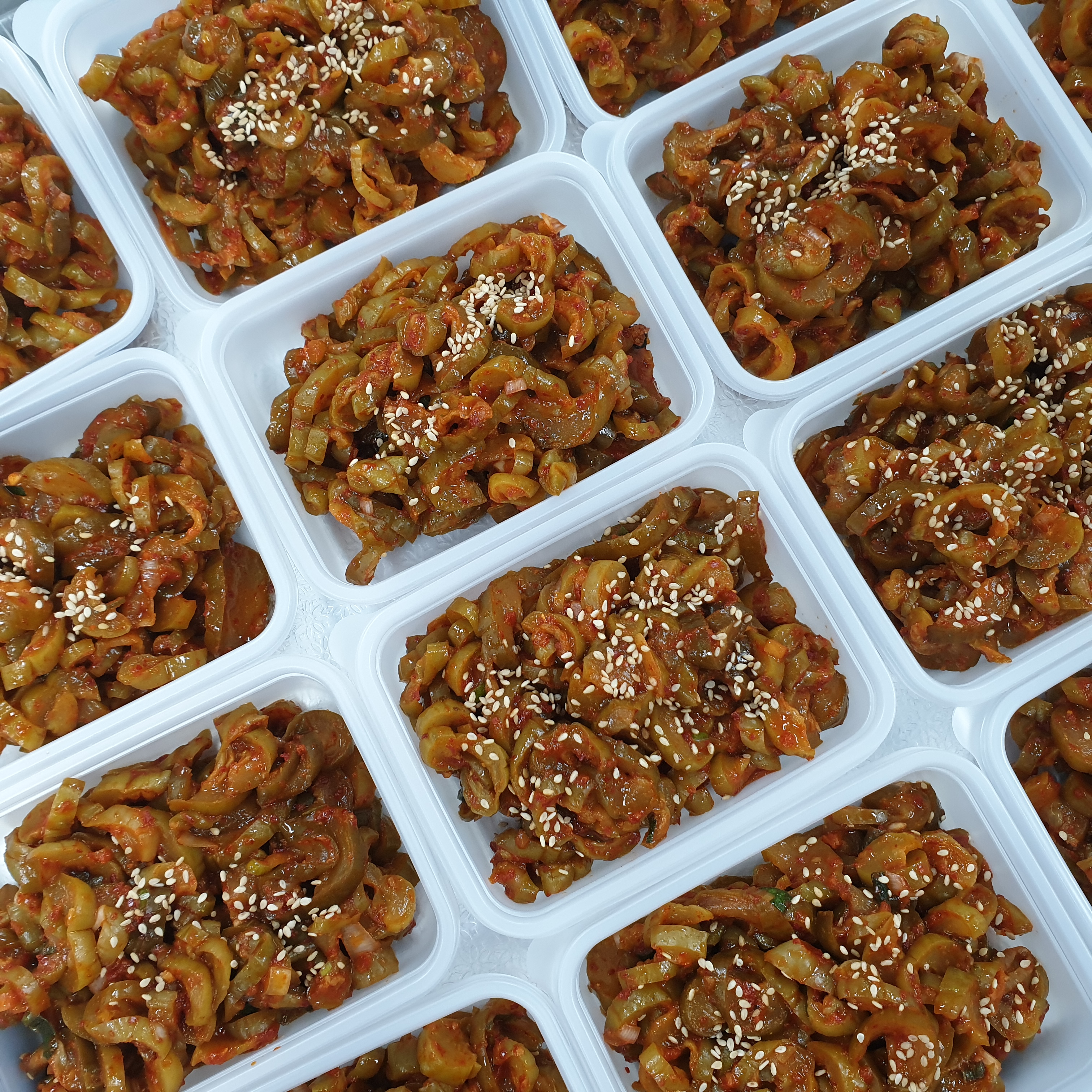 일주일반찬 대용량 국내산 오이지무침 450g 가정식 수제 반찬 이미지 8