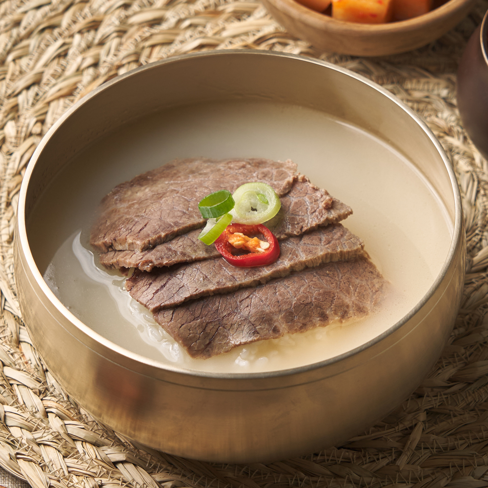 무항생제 한우사골고기곰탕  곰국 설렁탕 (650gx 2팩세트) [따맛촌] - 상세 이미지 2