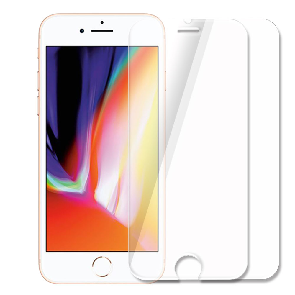 강화유리필름 아이폰8 플러스, 2매입