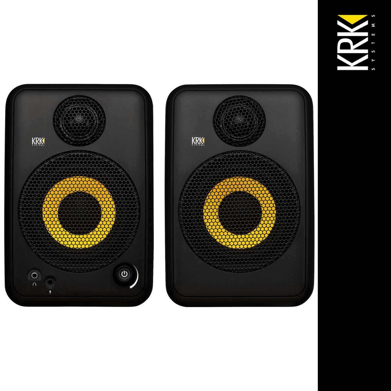 KRK GoAux4 블루투스 모니터 스피커 포터블 1조 - 상품 이미지