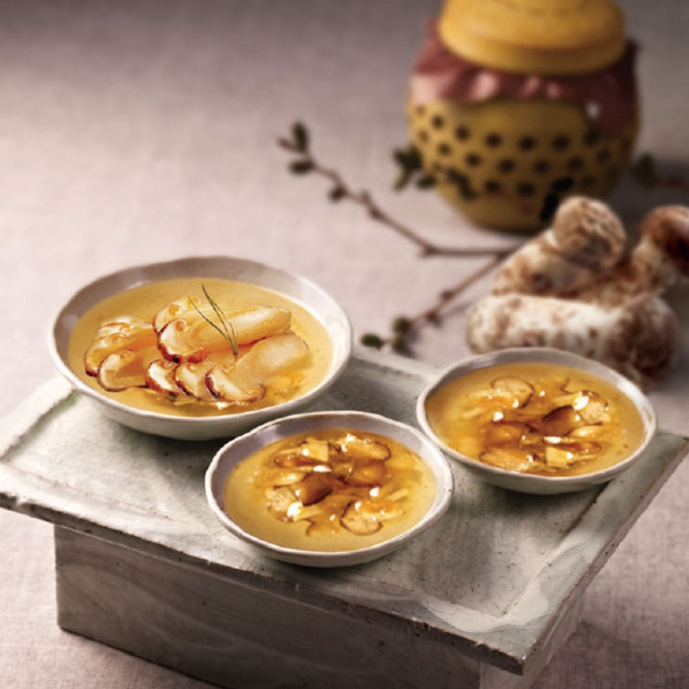 자연 송이버섯 꿀