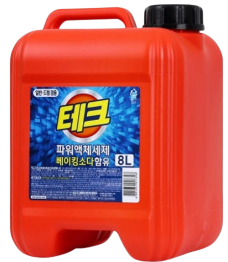 엘지생활건강 테크 파워 액체세제 8L x 2개 - 상세 이미지 2