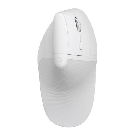앱코 WEM65 인체공학 WIRELESS FREE 무선 버티컬 블루투스 마우스 (화이트)