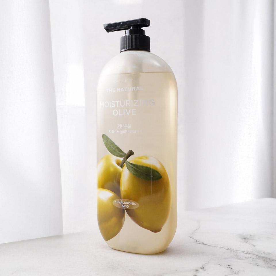 메가마트 LG 온더바디 더내추럴 모이스처 바디워시 올리브 900ml - 상세 이미지 2