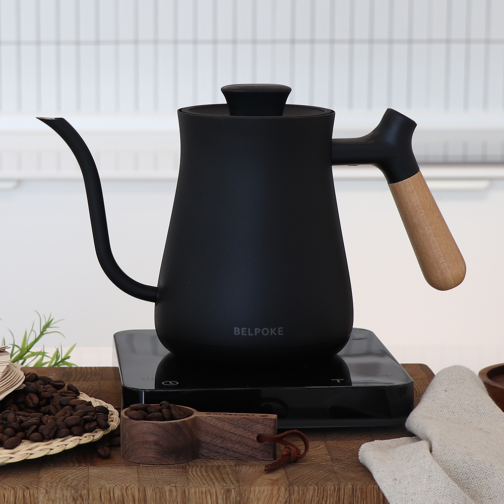 벨포크 전기 드립 커피포트 미니 전기포트
