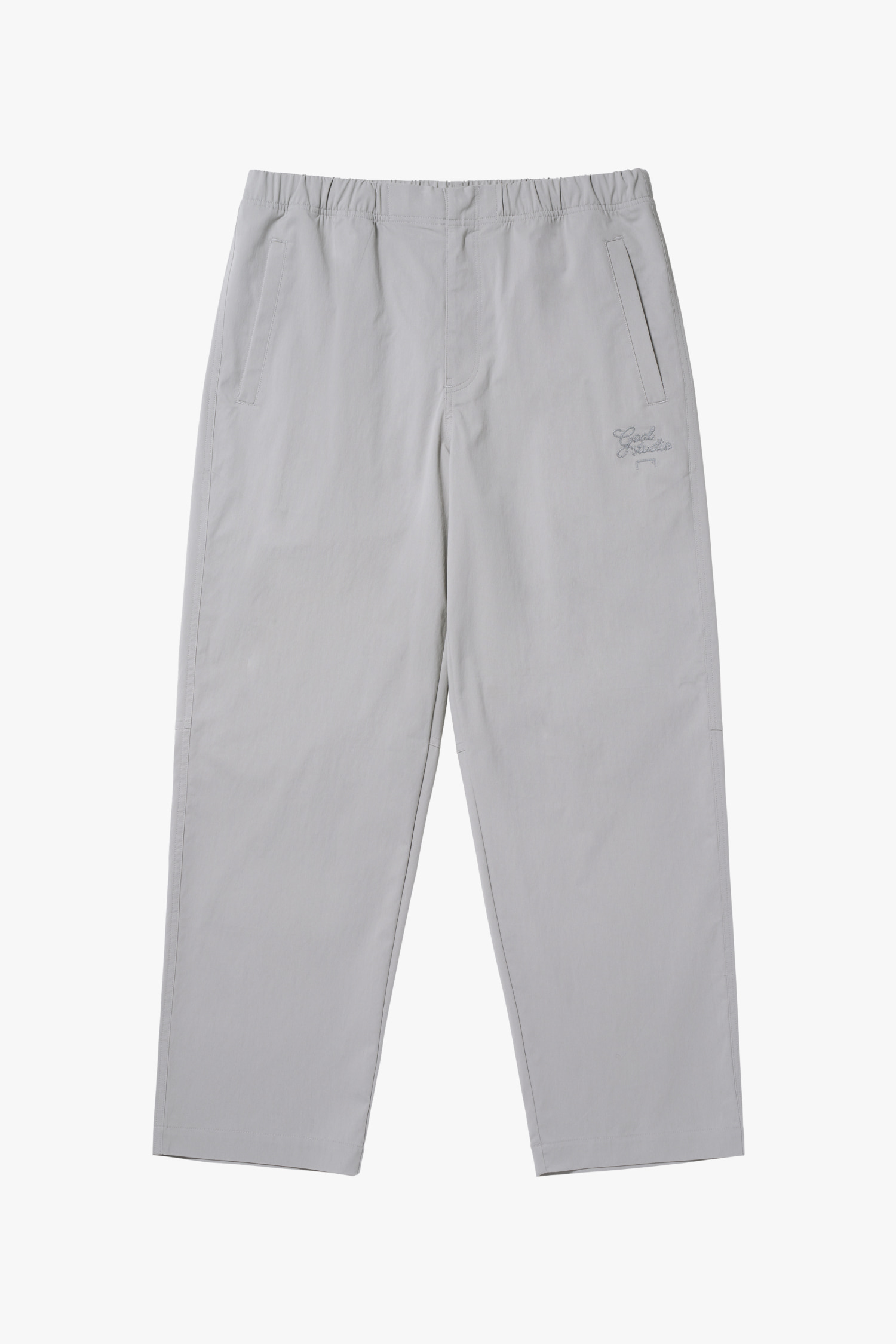 SCRIPT CHINO PANTS-LIGHT GREY - 상세 이미지 2